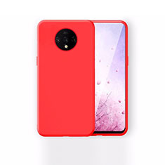 Custodia Silicone Ultra Sottile Morbida Cover S03 per OnePlus 7T Rosso