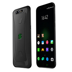 Custodia Silicone Ultra Sottile Morbida Cover S03 per Xiaomi Black Shark Nero