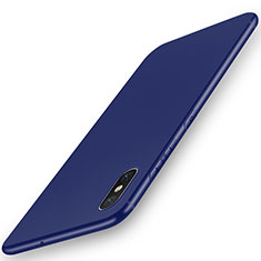 Custodia Silicone Ultra Sottile Morbida Cover S03 per Xiaomi Mi 8 Pro Global Version Blu