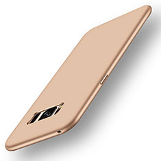 Custodia Silicone Ultra Sottile Morbida Cover S05 per Samsung Galaxy S8 Plus Oro