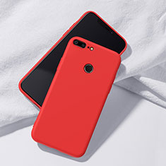 Custodia Silicone Ultra Sottile Morbida Cover S07 per Huawei Honor 9 Lite Rosso