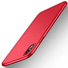 Custodia Silicone Ultra Sottile Morbida Cover S18 per Apple iPhone X Rosso