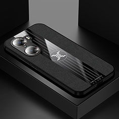 Custodia Silicone Ultra Sottile Morbida Cover X01L per Huawei Honor 60 5G Nero