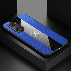 Custodia Silicone Ultra Sottile Morbida Cover X01L per Huawei Nova 9 Pro Blu