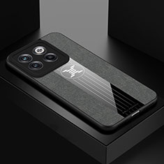 Custodia Silicone Ultra Sottile Morbida Cover X01L per OnePlus 10T 5G Grigio