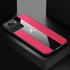 Custodia Silicone Ultra Sottile Morbida Cover X01L per OnePlus Ace 5G Rosso