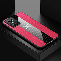 Custodia Silicone Ultra Sottile Morbida Cover X01L per Realme GT Neo3 5G Rosso