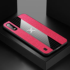 Custodia Silicone Ultra Sottile Morbida Cover X01L per Samsung Galaxy A01 SM-A015 Rosso