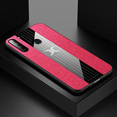 Custodia Silicone Ultra Sottile Morbida Cover X01L per Samsung Galaxy A21 Rosso