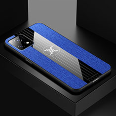 Custodia Silicone Ultra Sottile Morbida Cover X01L per Vivo Y31s 5G Blu