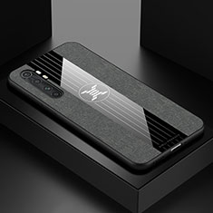 Custodia Silicone Ultra Sottile Morbida Cover X01L per Xiaomi Mi Note 10 Lite Grigio