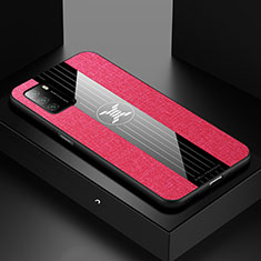 Custodia Silicone Ultra Sottile Morbida Cover X01L per Xiaomi Poco M3 Rosso