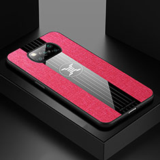Custodia Silicone Ultra Sottile Morbida Cover X01L per Xiaomi Poco X3 Pro Rosso