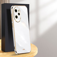Custodia Silicone Ultra Sottile Morbida Cover XL1 per Huawei Honor 100 Pro 5G Bianco