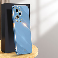 Custodia Silicone Ultra Sottile Morbida Cover XL1 per Huawei Honor 100 Pro 5G Blu