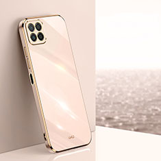 Custodia Silicone Ultra Sottile Morbida Cover XL1 per Huawei Honor 70 Lite 5G Oro