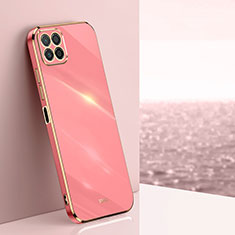 Custodia Silicone Ultra Sottile Morbida Cover XL1 per Huawei Honor 70 Lite 5G Rosa Caldo