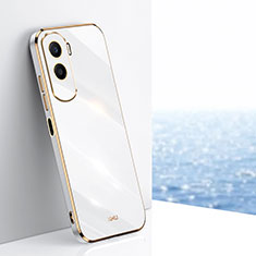 Custodia Silicone Ultra Sottile Morbida Cover XL1 per Huawei Honor 90 Lite 5G Bianco