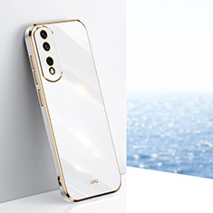 Custodia Silicone Ultra Sottile Morbida Cover XL1 per Huawei Honor 90 Pro 5G Bianco