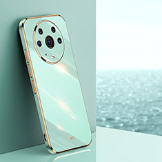 Custodia Silicone Ultra Sottile Morbida Cover XL1 per Huawei Honor Magic3 Pro 5G Verde