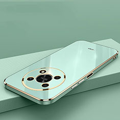Custodia Silicone Ultra Sottile Morbida Cover XL1 per Huawei Honor Magic4 Lite 5G Verde