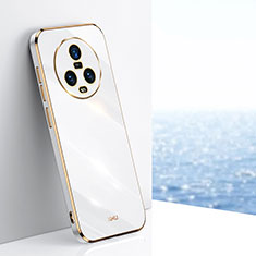Custodia Silicone Ultra Sottile Morbida Cover XL1 per Huawei Honor Magic5 5G Bianco