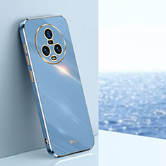 Custodia Silicone Ultra Sottile Morbida Cover XL1 per Huawei Honor Magic5 5G Blu