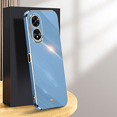 Custodia Silicone Ultra Sottile Morbida Cover XL1 per Huawei Honor X5 Plus Blu