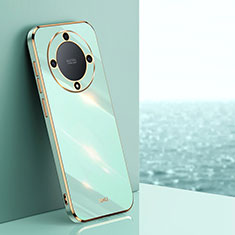 Custodia Silicone Ultra Sottile Morbida Cover XL1 per Huawei Honor X9a 5G Verde