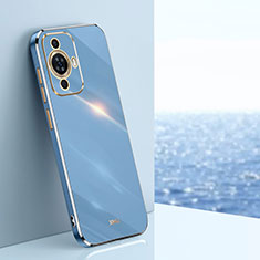 Custodia Silicone Ultra Sottile Morbida Cover XL1 per Huawei Nova 11 Pro Blu
