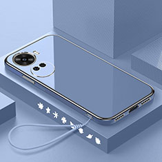 Custodia Silicone Ultra Sottile Morbida Cover XL1 per Huawei Nova 11 SE Blu