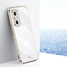 Custodia Silicone Ultra Sottile Morbida Cover XL1 per Huawei Nova 9 SE Bianco