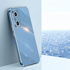 Custodia Silicone Ultra Sottile Morbida Cover XL1 per Huawei Nova 9 SE Blu