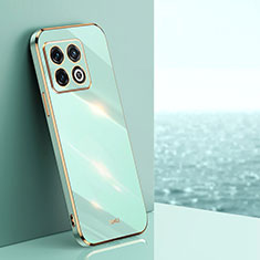 Custodia Silicone Ultra Sottile Morbida Cover XL1 per OnePlus 10 Pro 5G Verde