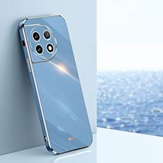 Custodia Silicone Ultra Sottile Morbida Cover XL1 per OnePlus 11 5G Blu