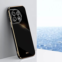 Custodia Silicone Ultra Sottile Morbida Cover XL1 per OnePlus 11 5G Nero