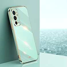 Custodia Silicone Ultra Sottile Morbida Cover XL1 per OnePlus 9RT 5G Verde
