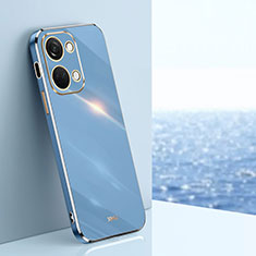 Custodia Silicone Ultra Sottile Morbida Cover XL1 per OnePlus Ace 2V 5G Blu