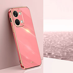 Custodia Silicone Ultra Sottile Morbida Cover XL1 per OnePlus Ace 2V 5G Rosa Caldo