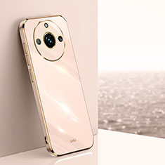Custodia Silicone Ultra Sottile Morbida Cover XL1 per Realme 11 Pro 5G Oro Rosa