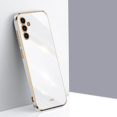 Custodia Silicone Ultra Sottile Morbida Cover XL1 per Samsung Galaxy A04s Bianco