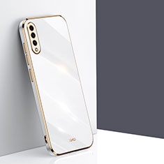 Custodia Silicone Ultra Sottile Morbida Cover XL1 per Samsung Galaxy A30S Bianco