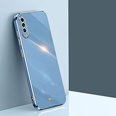 Custodia Silicone Ultra Sottile Morbida Cover XL1 per Samsung Galaxy A30S Blu