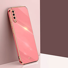 Custodia Silicone Ultra Sottile Morbida Cover XL1 per Samsung Galaxy A50S Rosa Caldo