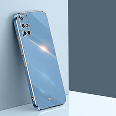 Custodia Silicone Ultra Sottile Morbida Cover XL1 per Samsung Galaxy A51 4G Blu