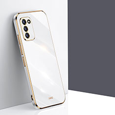 Custodia Silicone Ultra Sottile Morbida Cover XL1 per Samsung Galaxy S20 Bianco