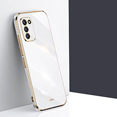 Custodia Silicone Ultra Sottile Morbida Cover XL1 per Samsung Galaxy S20 FE 4G Bianco