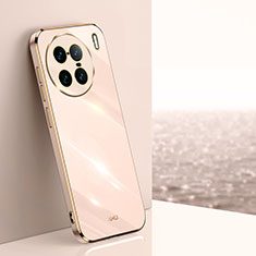 Custodia Silicone Ultra Sottile Morbida Cover XL1 per Vivo X90 Pro+ Plus 5G Oro