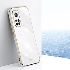 Custodia Silicone Ultra Sottile Morbida Cover XL1 per Xiaomi Mi 10T 5G Bianco