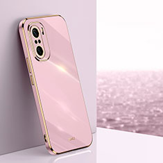 Custodia Silicone Ultra Sottile Morbida Cover XL1 per Xiaomi Mi 11X Pro 5G Rosa